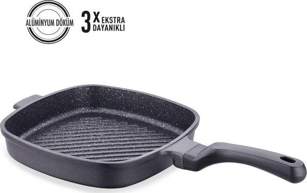 KORKMAZ A2585 CASTERRA KARE DOKUM TAVA 26X26X4.5 - Image 1