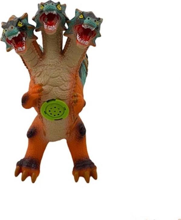Oyuncak Store Pilli Sesli 30 Cm Boyunda 3 Başlı Ejderha Oyuncak - Image 1