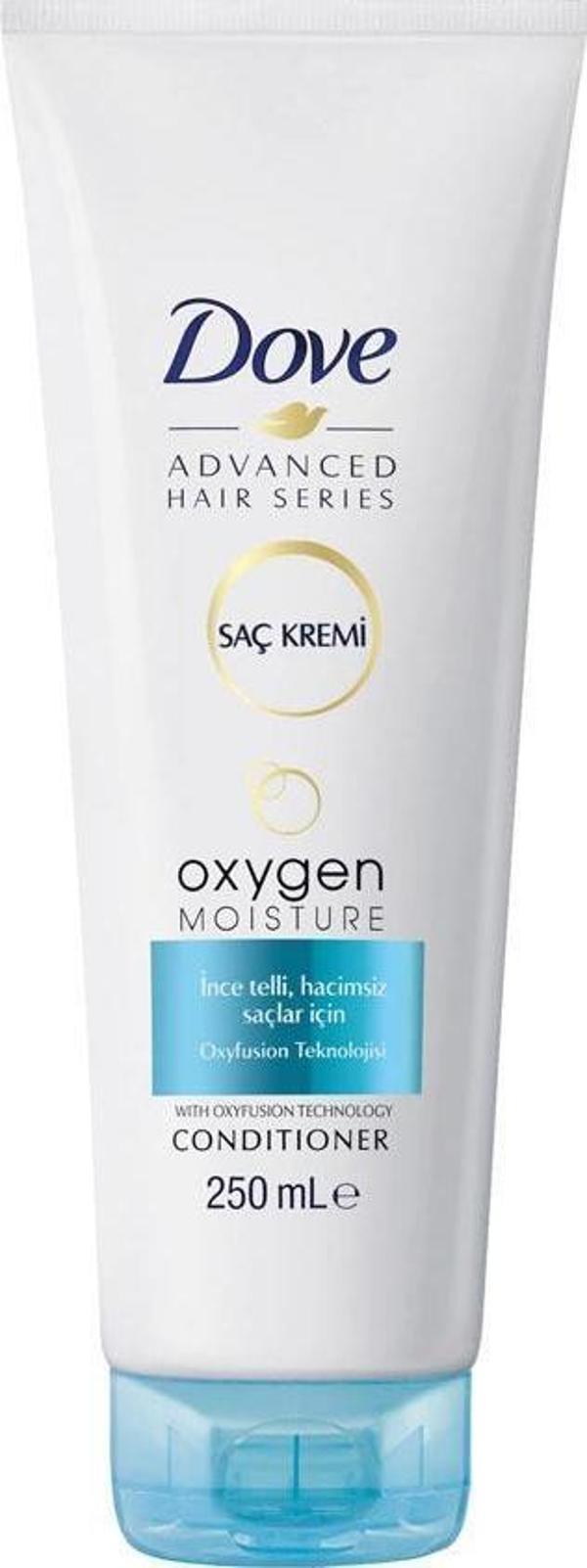 Dove Advanced Hair Series Oxygen Moisture Saç Bakım Kremi 250 ml - Image 1