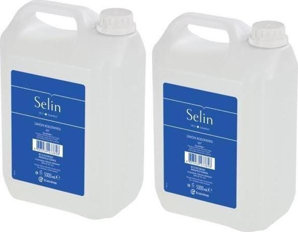 Selin Limon Kolonyası 5 Litre x 2 Adet - Image 1
