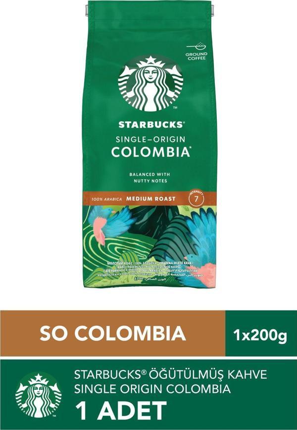 Starbucks Colombia Öğütülmüş Kahve 200 gr - Image 1