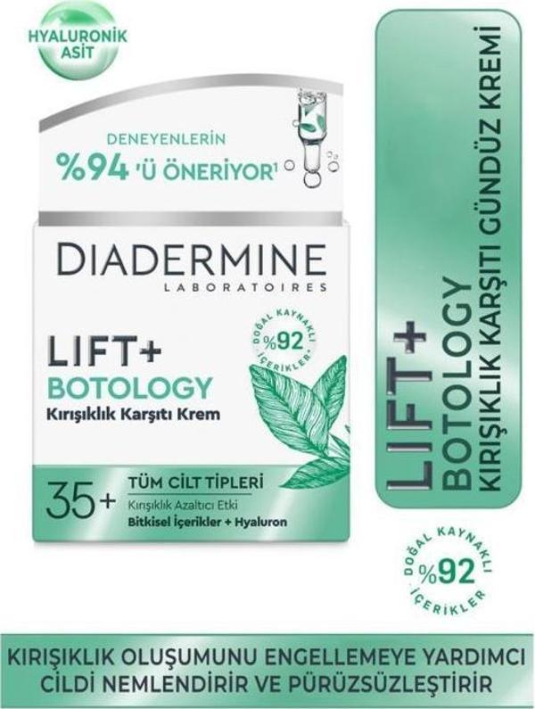 Diadermine Lift+Botology Kırışıklık Karşıtı Krem 50 ml - Image 1
