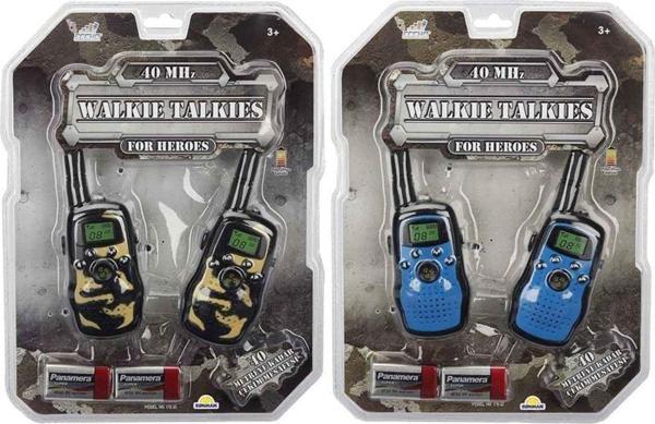 Sunman Oyuncak Walkie Talkie Askeri Telsiz Seti - Image 1