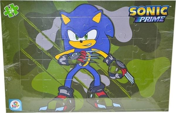 Utku Oyuncak Laço Kids Sonic 24 Parça Frame Puzzle 2 So7867 Sonic Prime Çizgi Film Puzzle - Image 1