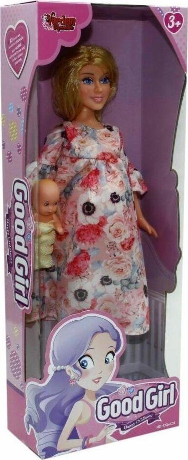 Vardem Oyuncak Wg-115153 Kutulu 29 Cm Hamile Bebek - Image 1