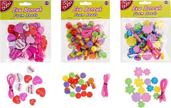 Bu-Bu Eva Boncuk Seti Karışık Pvc Bubu00087 - Image 1