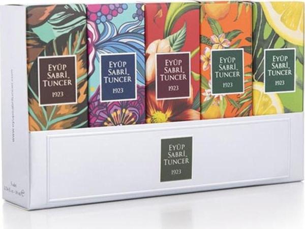 Eyüp Sabri Tuncer 16Ml Cam Şişe Silindir Sprey Kolonya Set (5 Li Paket) - Image 1