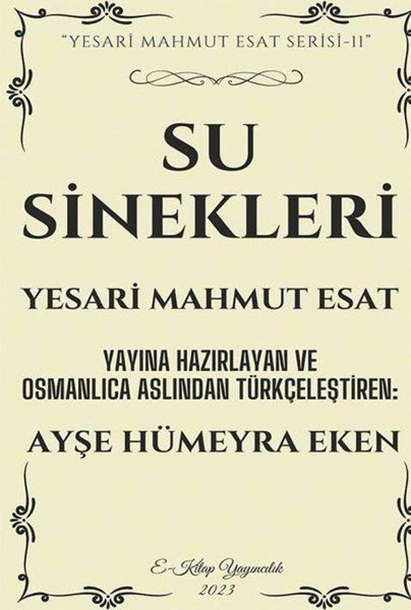 E Kitap Yayıncılık Su Sinekleri - E Kitap Yayıncılık - Image 1