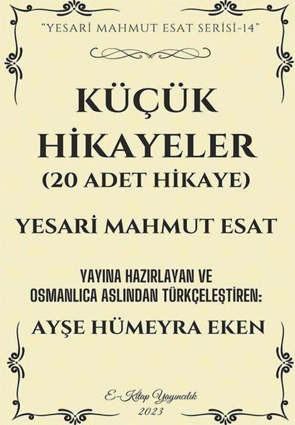 Küçük Hikayeler - 20 Adet Hikaye - E Kitap Yayıncılık - Image 1