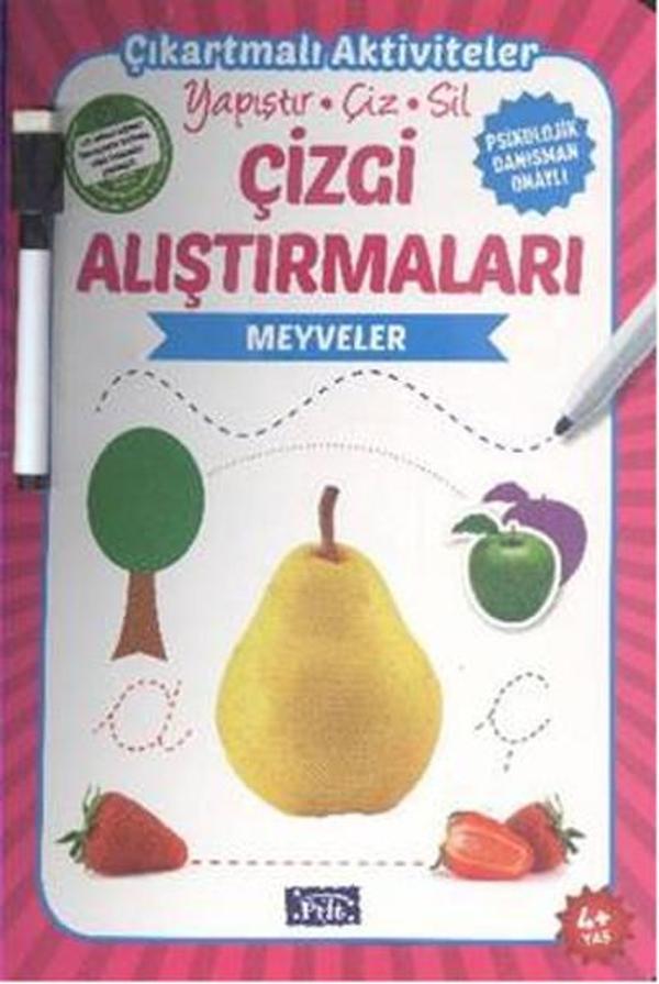 Çizgi Alıştırmaları - Meyveler - Parıltı Yayınları - Image 1