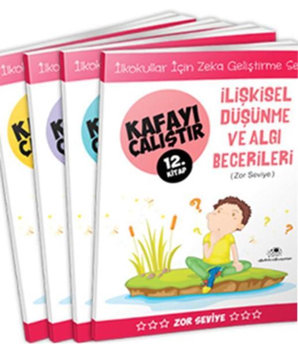 Kafayı Çalıştır Seti (Zor Seviye) - 4 Kitap Takım - Uğurböceği - Image 1