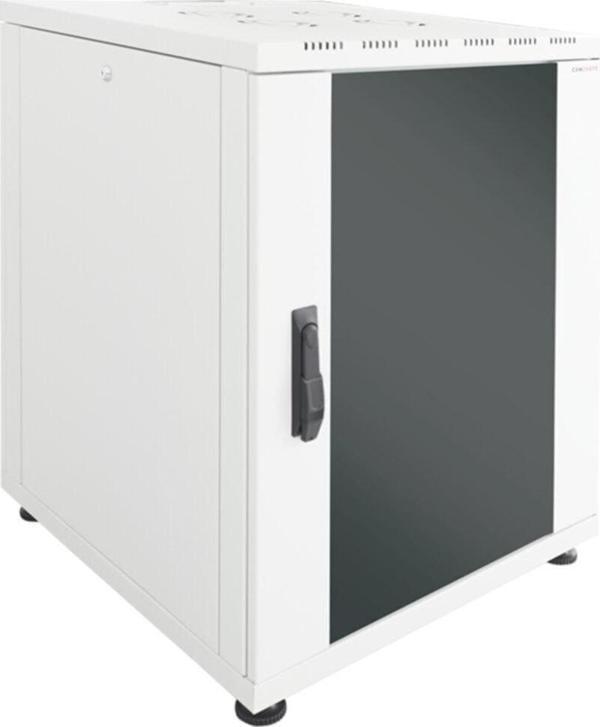 16u 600x600mm 19'' Dikili Tip Network Rack Kabinet Gri 2 Yıl Üretici Garantili - Image 1