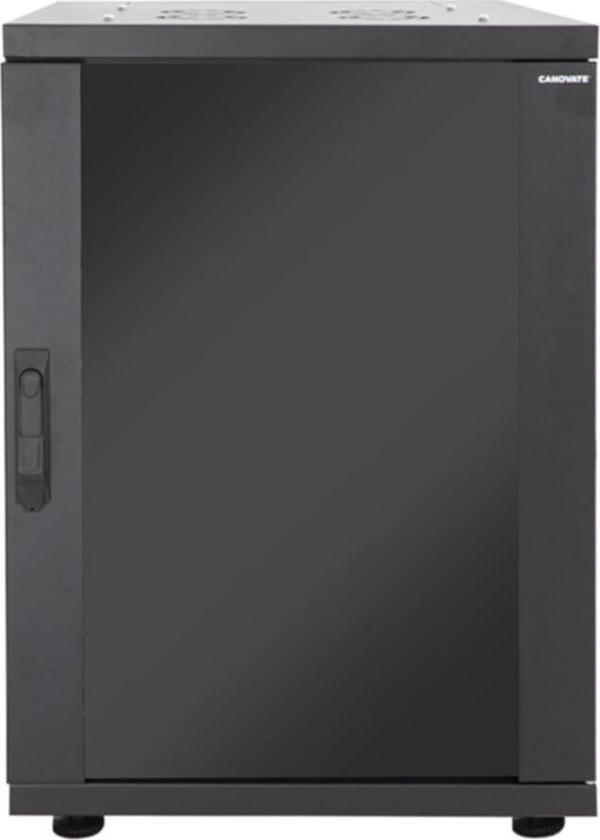 16u 600x600mm 19'' Dikili Tip Network Rack Kabinet Siyah - Image 1