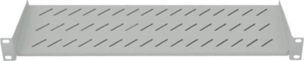 19'' Kabinet Rafı Önden Bağlamalı 1u D=150mm Gri Ral7035 2 Yıl Garantili - Image 1