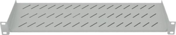 19'' Kabinet Rafı Önden Bağlamalı 2U D=400mm Gri Ral7035 2 Yıl Garantili - Image 1