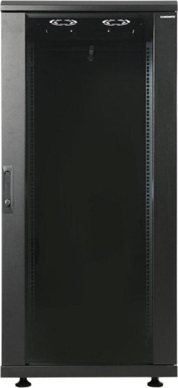 26u 600x600mm 19'' Dikili Tip Network Rack Kabinet Siyah 2 Yıl Üretici Garantili - Image 1