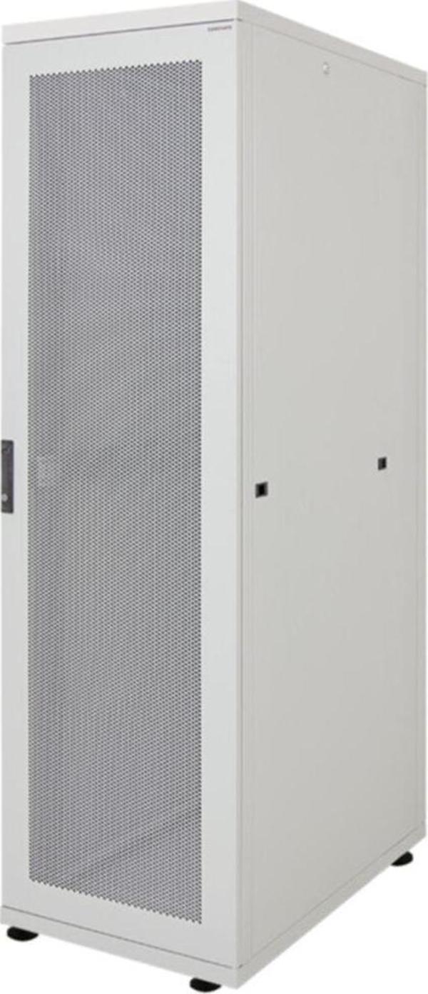 36u 600x1000mm 19'' Dikili Tip Server Rack Kabinet Gri 2 Yıl Üretici Garantili - Image 1