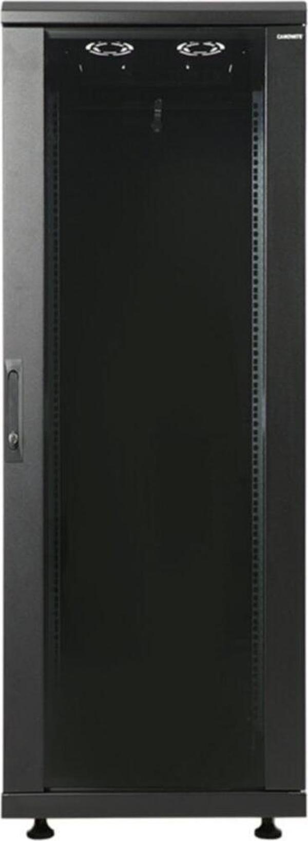 42u 800x800mm 19'' Dikili Tip Network Rack Kabinet Siyah 2 Yıl Üretici Garantili - Image 1