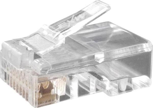 50 Adet Bakır Konnektör Cat6 Utp Rj45 Plug Soket 2 Yıl Üretici Garantili - Image 1