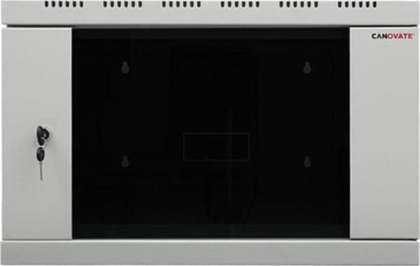 9u 19'' 600 600 mm Duvar Tipi Kabinet Tek Gövdeli Gri 2 Yıl Üretici Garantili - Image 1