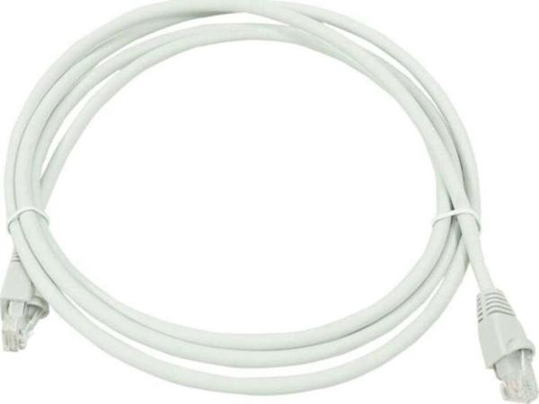 Bakır Patch Kablo Cat6a Utp 2mt Lszh Gri Patch Cord Korumasız 2 Yıl Garantili 2 Adet - Image 1