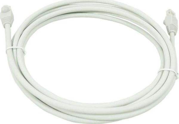 Bakır Patch Kablo Cat6a Utp 3mt Lszh Gri Patch Cord Korumasız 26 Awg 2 Yıl Garantili 2 Adet - Image 1