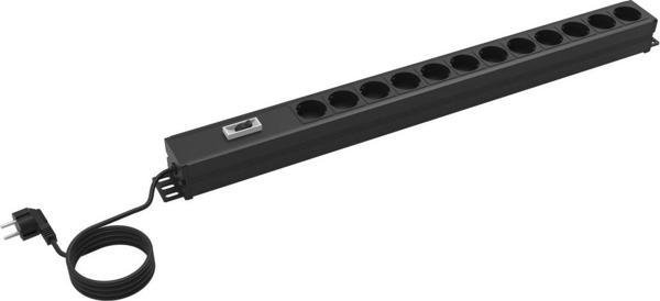 Canovate Alman Tipi Schuko Soketli 1u 12'li Pdu 16a Devre Kesicili 2 Yıl Üretici Garantili - Image 1