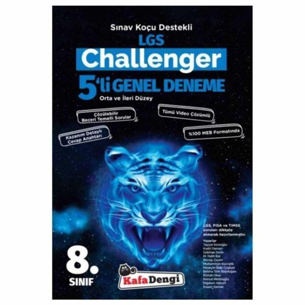 KAFADENGİ 8.SINIF LGS CHALLENGER 5 Lİ PAKET DENEME - Kafa Dengi - Image 1