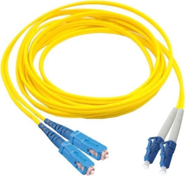 Fiber Optik Patch Kablo SC/LC Dubleks SM 12mt Patch Cord Çap 2mm LSZH - Image 1
