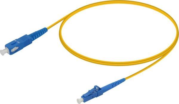 Fiber Optik Patch Kablo SC/LC Simpleks SM 20mt Patch Cord Çap:2mm LSZH - Image 1