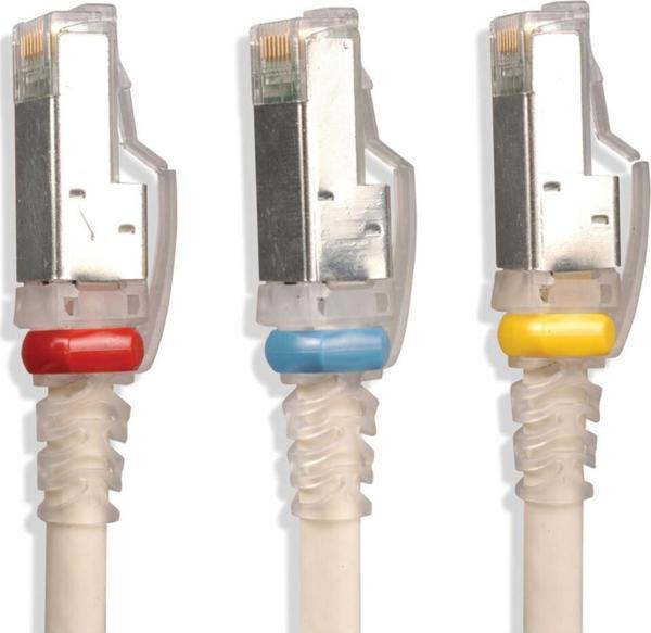 ZMAX 6A Utp Bakır Lan Veri Kablosu 3mt with Gray Clips 2 Adet - Image 1
