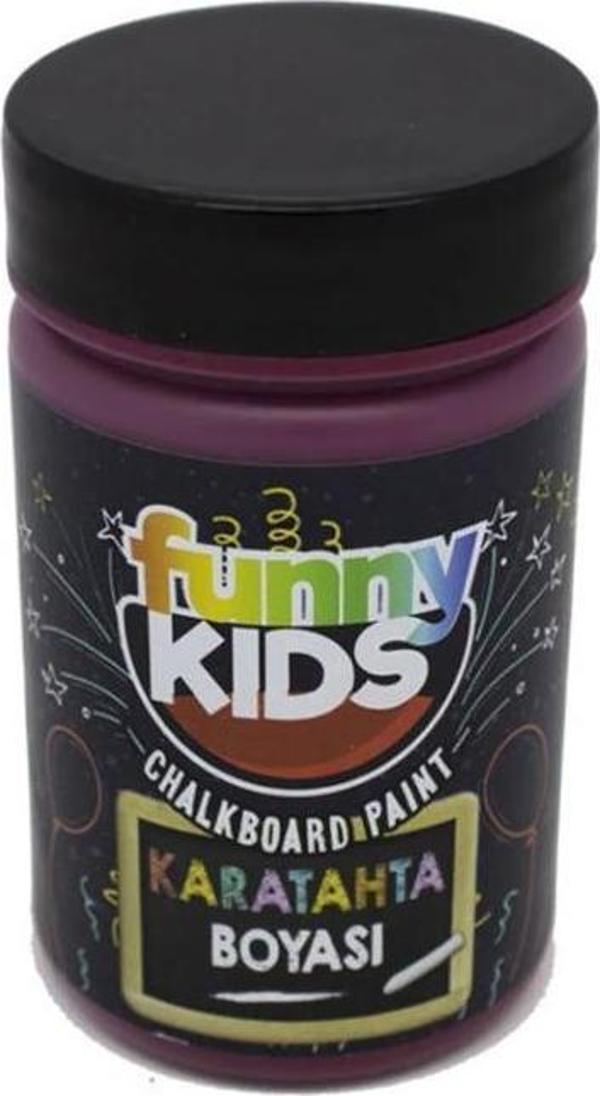 Funny Kids Karatahta Boyası 100 cc Bordo - Image 1