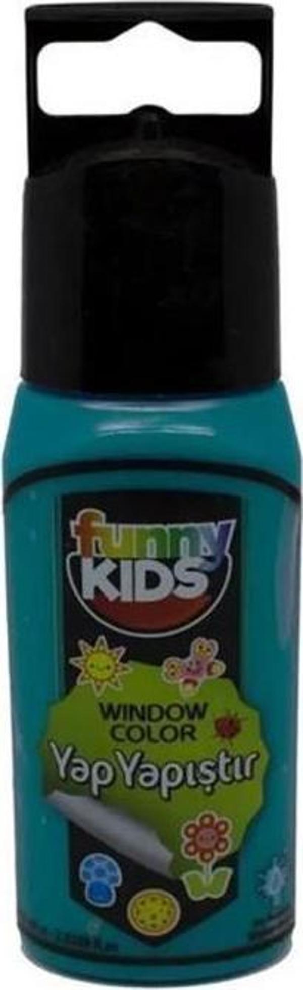 Funny Kids Yap Yapıştır 60cc Turkuaz - Image 1