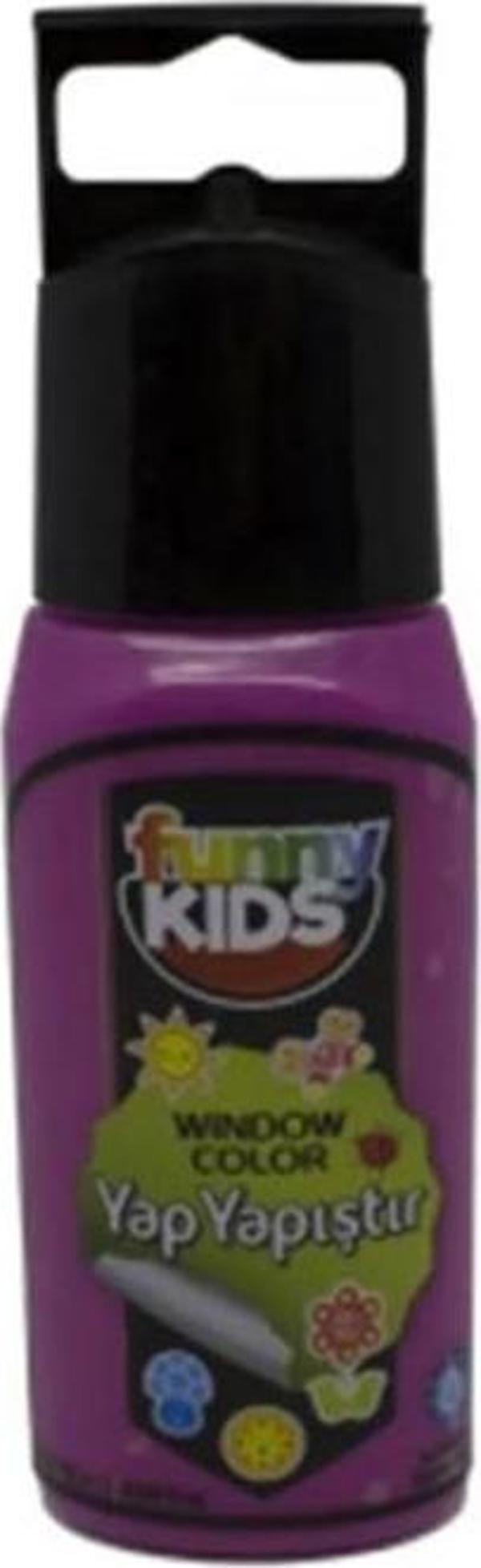 Funny Kids Yap Yapıştır 60cc Fuşya - Image 1