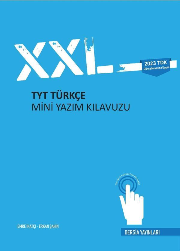XXL TYT Türkçe Mini Yazım Kılavuzu Dersia Yayınları - Dersia Yayınları - Image 1