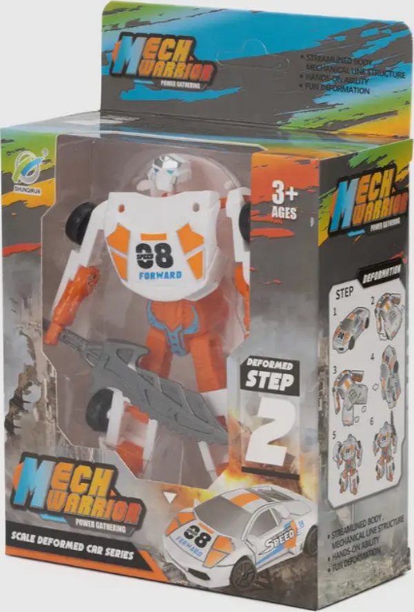 Ctoys 39-92 Kutuda Robota Dönüşebilen Araba Oyuncak - Image 1