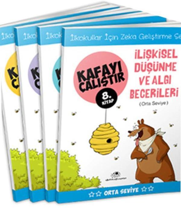 Kafayı Çalıştır Seti (Orta Seviye) - 4 Kitap Takım - Uğurböceği - Image 1