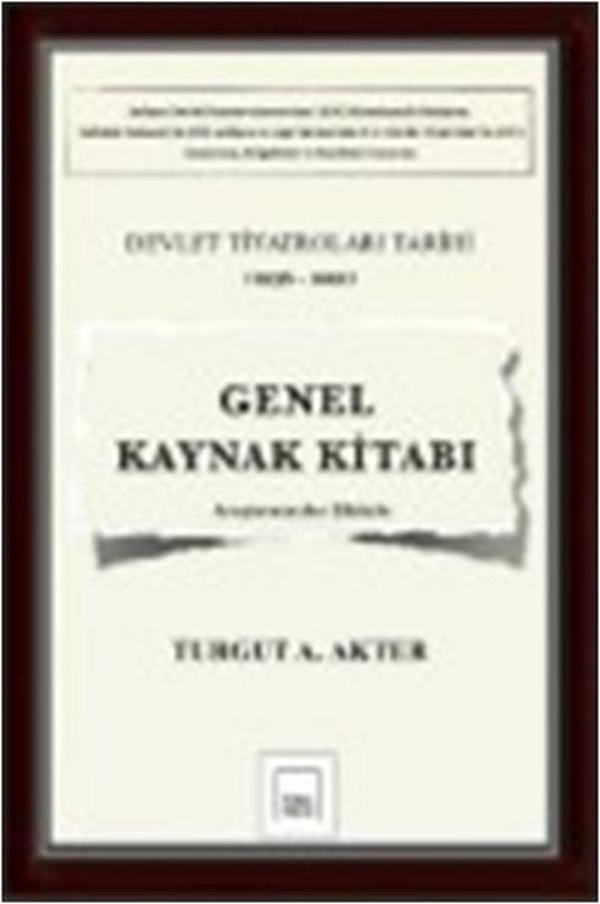 Genel Kaynak Kitabı - Mitos Boyut Yayınları - Image 1
