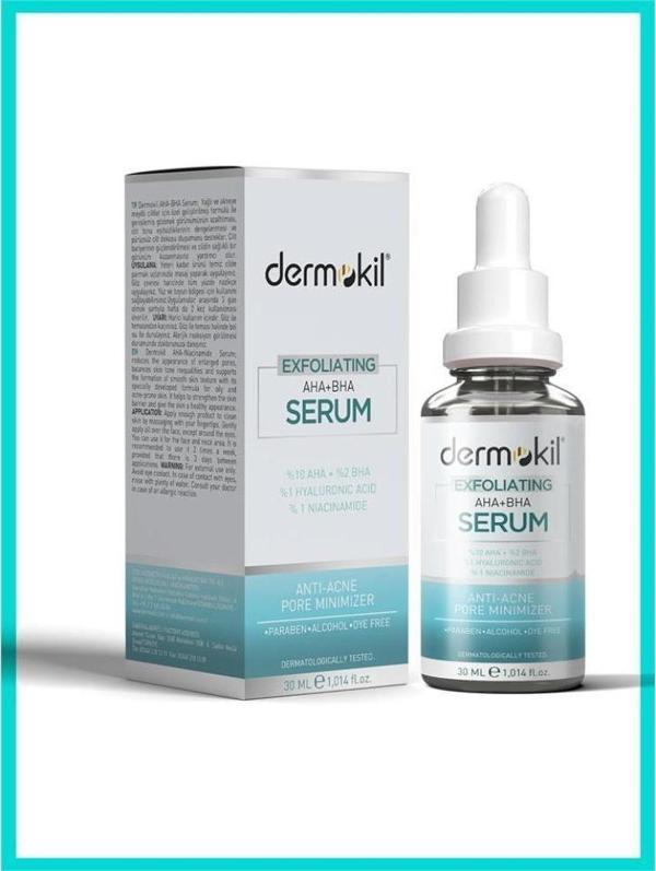 Dermokil Exfoliating Aha+bha Niacinamide Serum 30 Ml - Image 1
