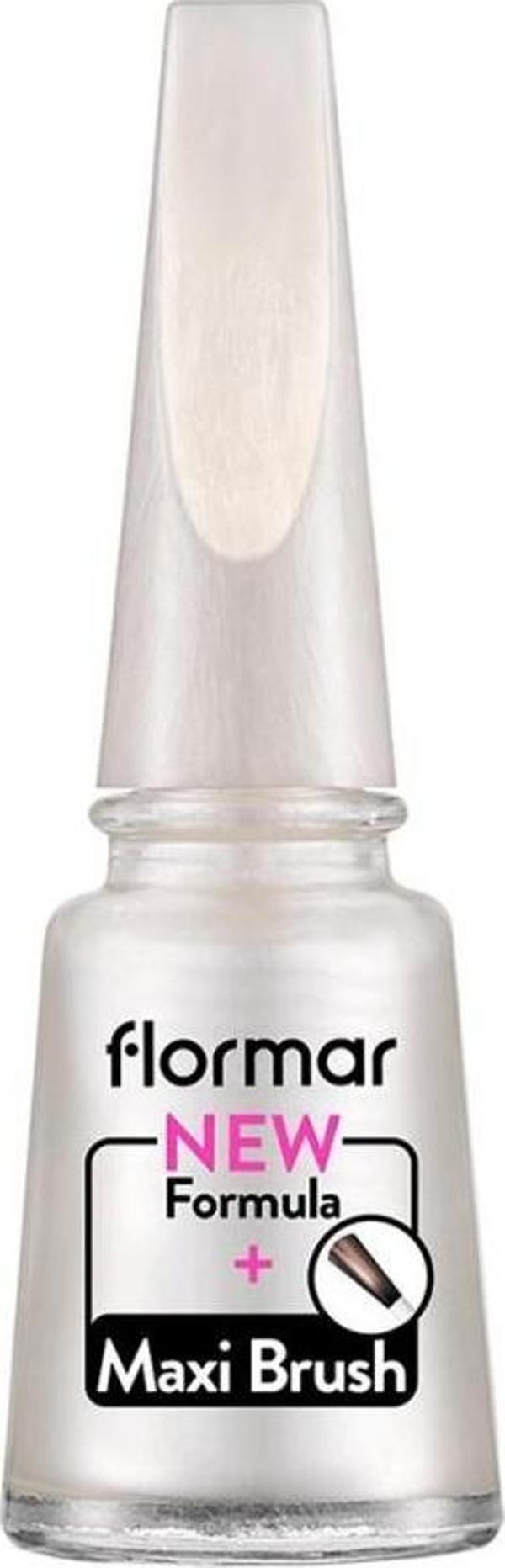 FLORMAR PEARLY PNE-201 LUXURY WHITE NEW - Image 1