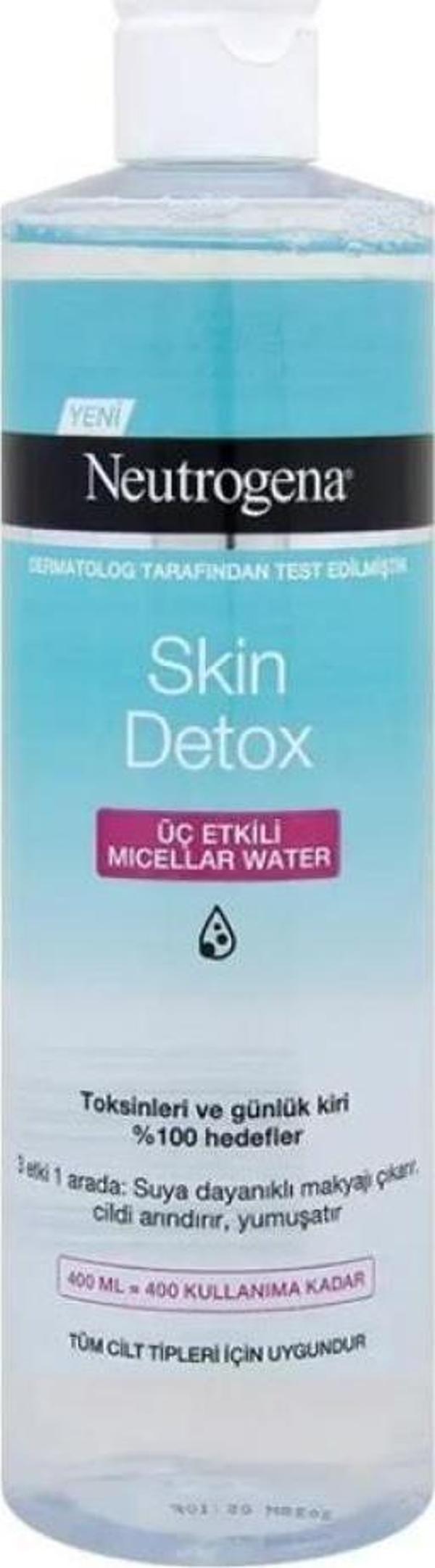 Neutrogena Skin Detox Üç Etkili Misel Su 400ml - Image 1