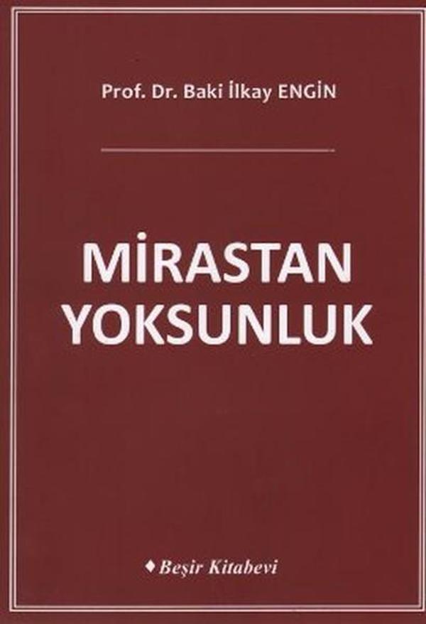 Mirastan Yoksunluk - Beşir Kitabevi - Image 1