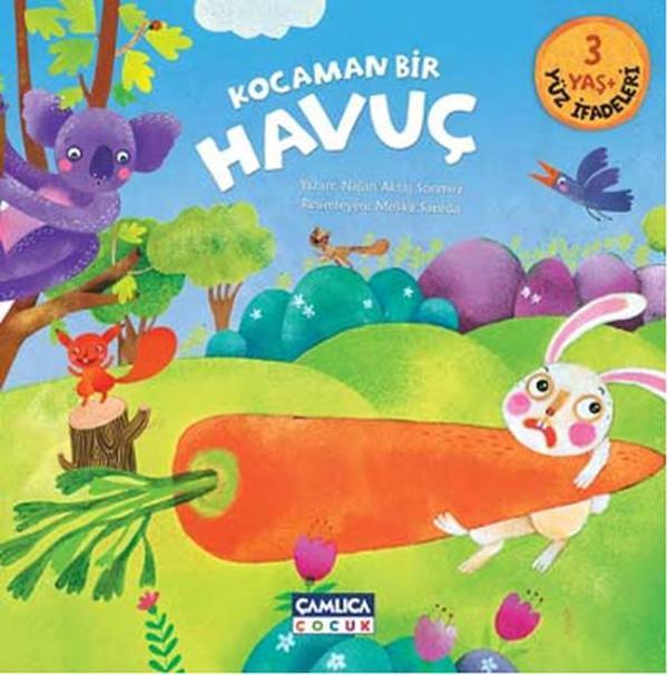 Kocaman Bir Havuç - Yüz İfadeleri - Çamlıca Çocuk Yayınları - Image 1