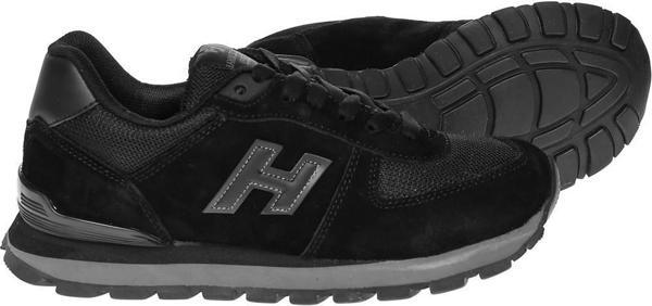 HAMMER JACK 102 19250 SİYAH FÜME RENK HAKİKİ DERİ CASUAL GÜNLÜK SPOR AYAKKABISI - Image 1