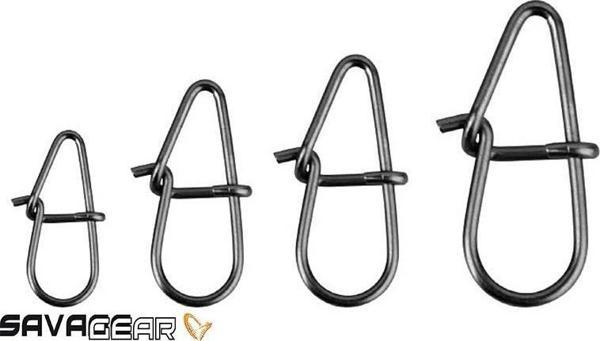 Savage Gear Needle Eggsnaps L Rapala Klipsi 50kg 20ad. - Image 1