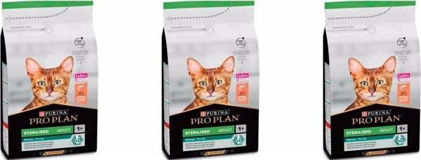 Pro Plan Sterilised Somonlu Kisirlastirilmis Kedi Maması 1,5 Kg X 3 Adet - Image 1
