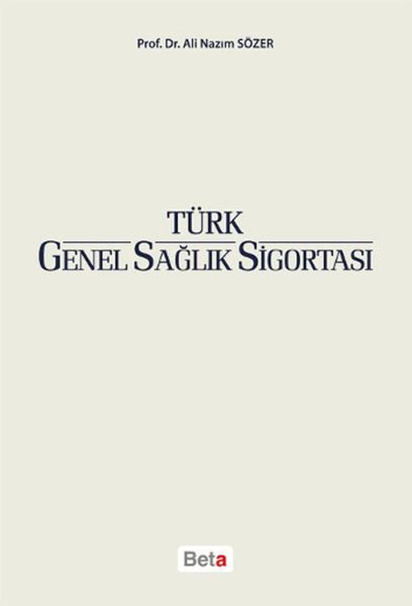 Türk Genel Sağlık Sigortası - Beta Yayınları - Image 1