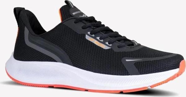 LESCON GYM RUNNER SİYAH TURUNCU  COMFORT CASUAL ANATOMİK UNİSEX SNEAKER - Image 1