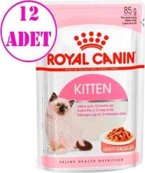 Royal Canin Instinctive Yavru Yaş Mama 85 Gr - 12 Adet - Image 1