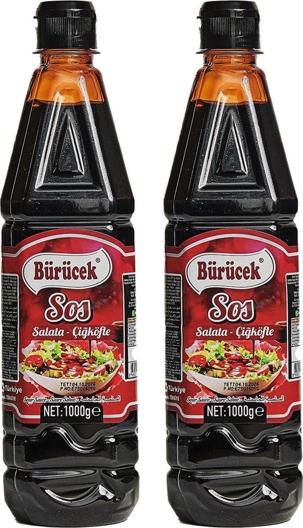 Bürücek Salata ve Çiğ Köfte Sosu 1000 ml 2 li - Image 1